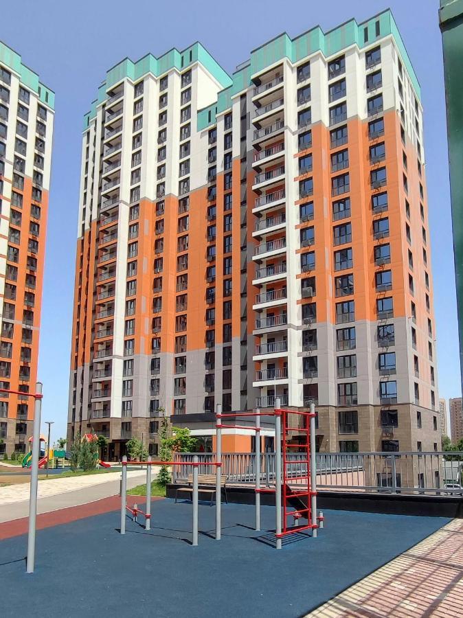 Апартаменты В Жк Laketown На Берегу Озера Almaty Exterior photo